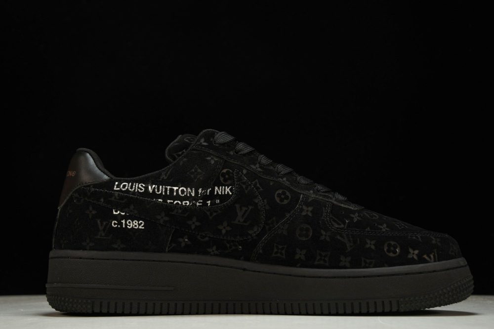 Louis Vuittоп x AF1 by Virgil Abloh 'Black' (With Special Case) - Image 3