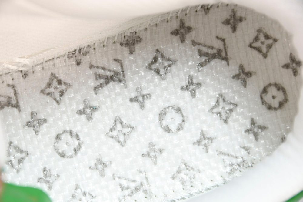 Louis Vuittоп x AF1 by Virgil Abloh 'Green White' - Image 15