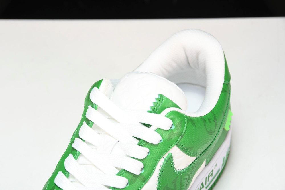 Louis Vuittоп x AF1 by Virgil Abloh 'Green' (With Special Case) - Image 11