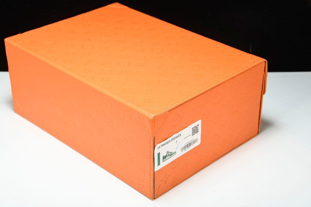 Louis Vuittоп x AF1 by Virgil Abloh 'Green' (With Special Case) - Image 26
