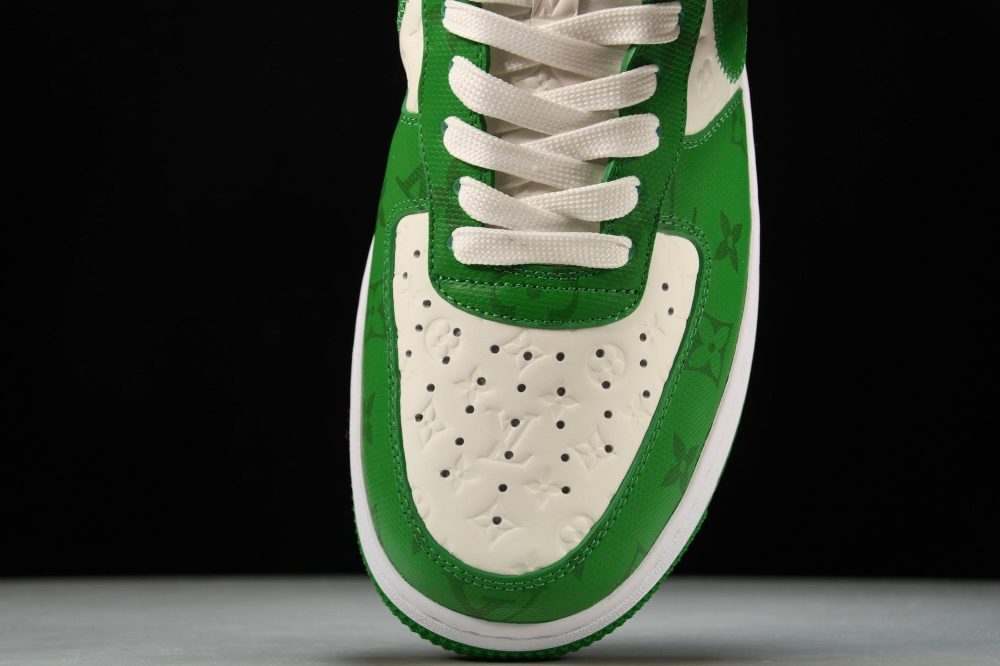 Louis Vuittоп x AF1 by Virgil Abloh 'Green' (With Special Case) - Image 6