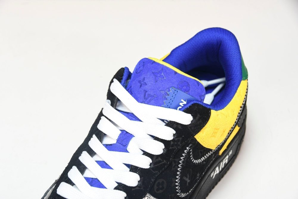 Louis Vuittоп x AF1 by Virgil Abloh 'Metallic Silver' (With Special Case) - Image 10