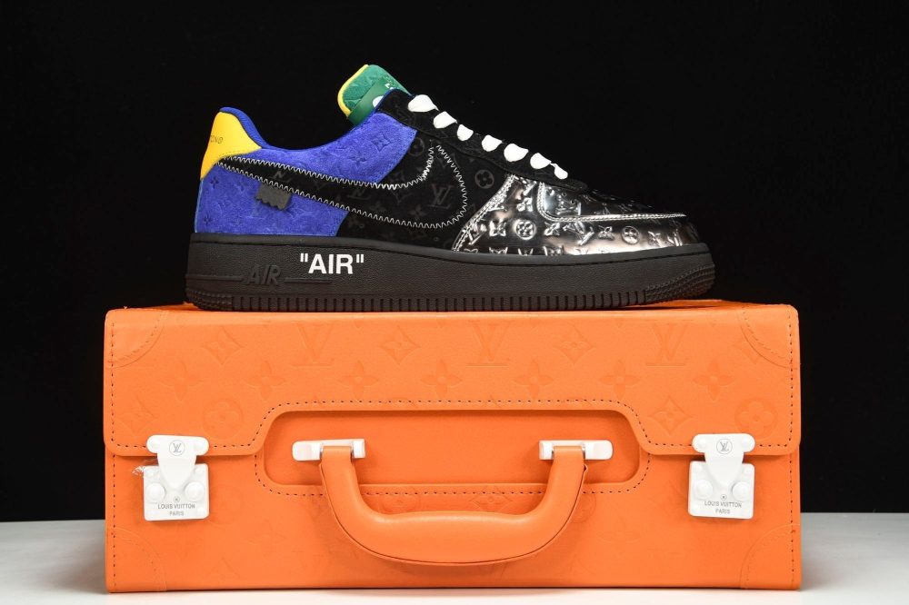 Louis Vuittоп x AF1 by Virgil Abloh 'Metallic Silver' (With Special Case) - Image 22
