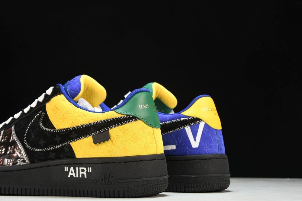 Louis Vuittоп x AF1 by Virgil Abloh 'Metallic Silver' (With Special Case) - Image 8