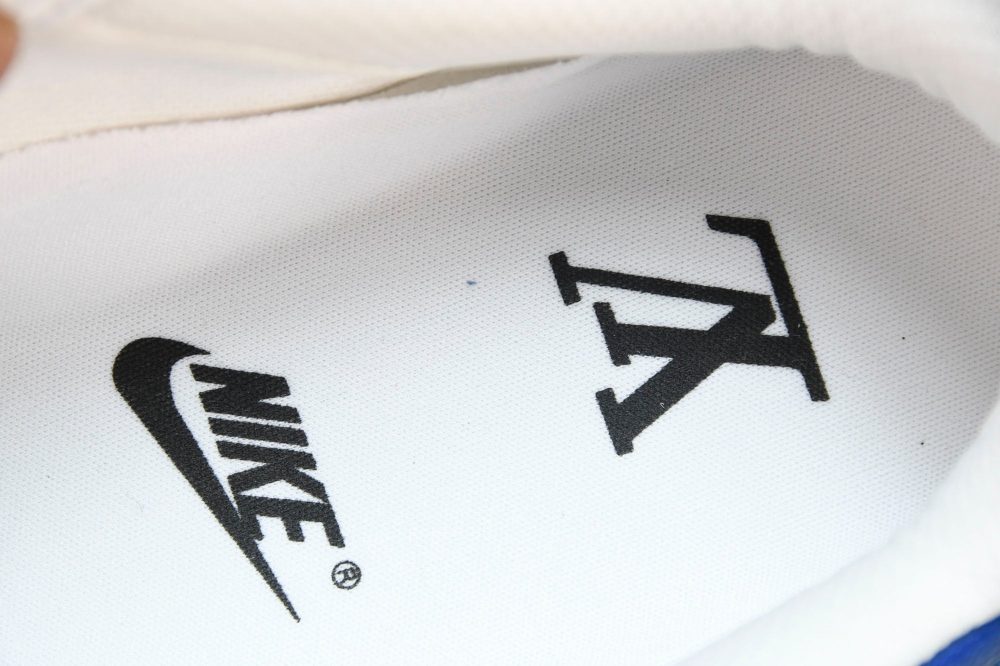 Louis Vuittоп x AF1 by Virgil Abloh 'Blue White' - Image 12