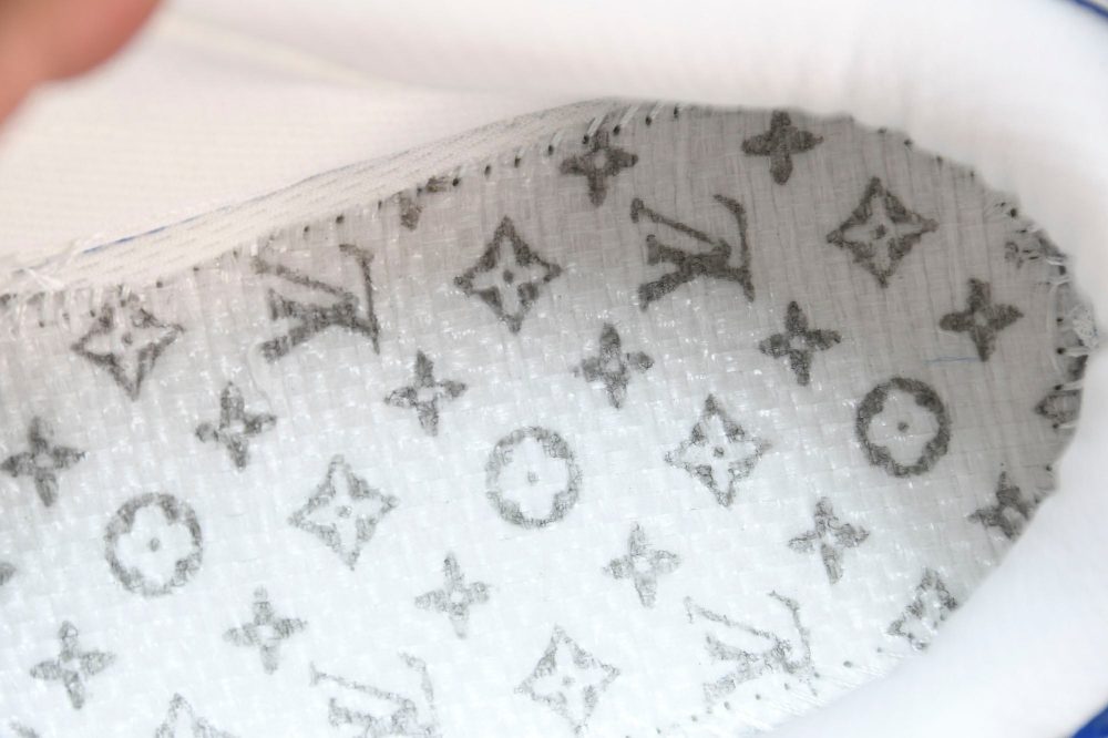 Louis Vuittоп x AF1 by Virgil Abloh 'Blue White' - Image 14