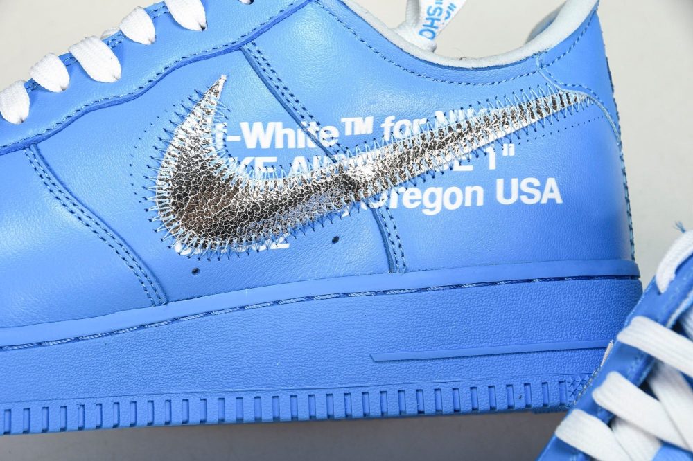 Off-White AF1 MCA University Blue - Image 11