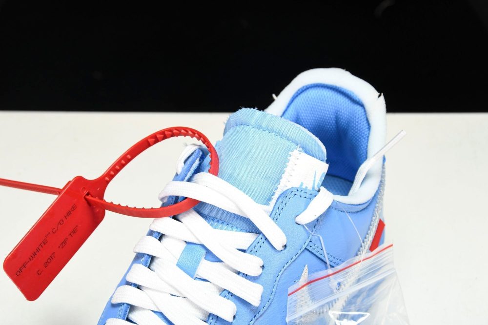Off-White AF1 MCA University Blue - Image 14