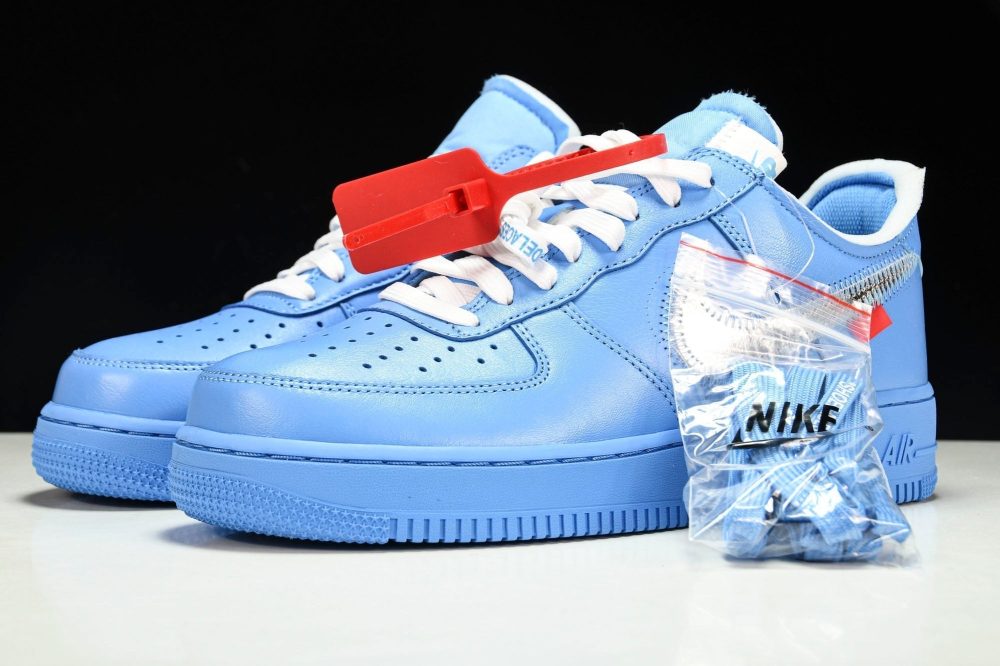 Off-White AF1 MCA University Blue - Image 2