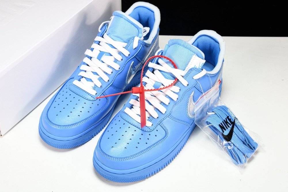 Off-White AF1 MCA University Blue - Image 23