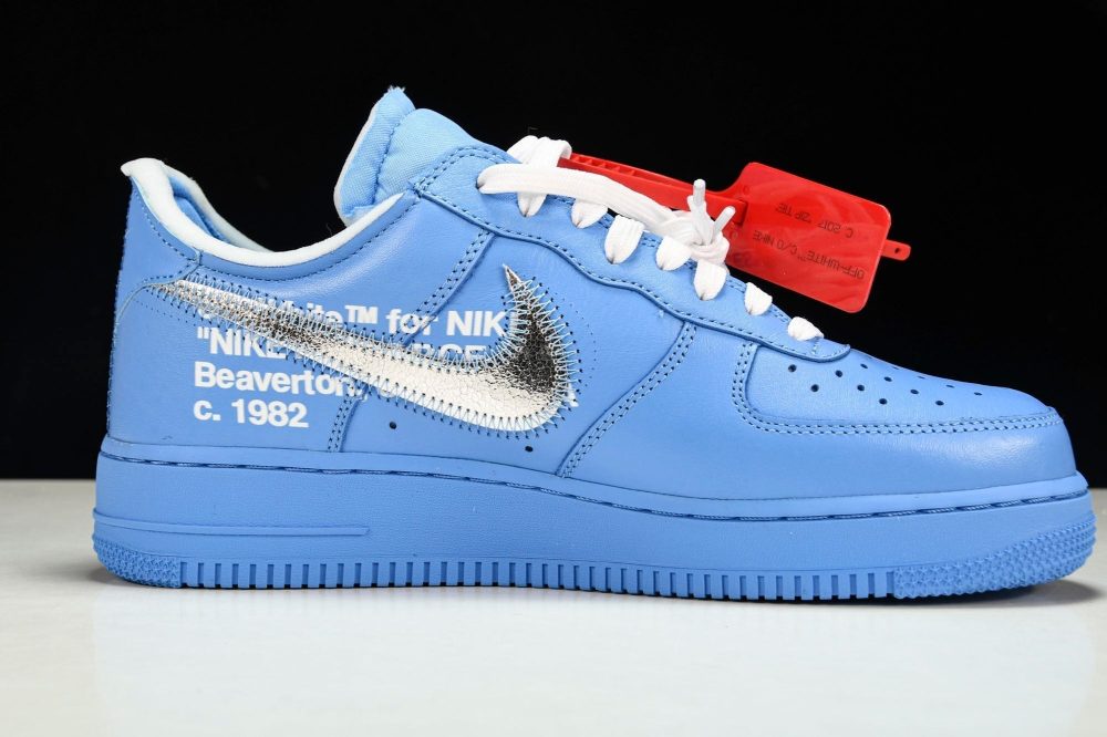 Off-White AF1 MCA University Blue - Image 3
