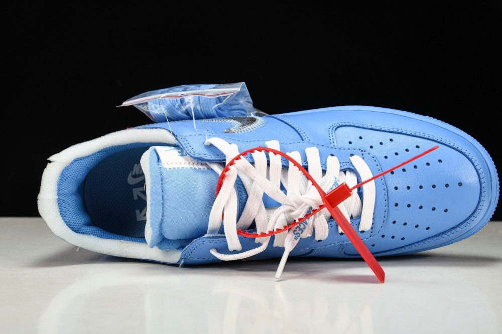 Off-White AF1 MCA University Blue - Image 4