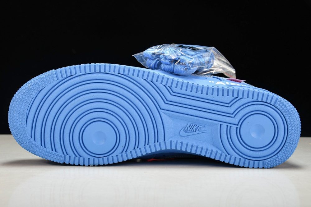 Off-White AF1 MCA University Blue - Image 5