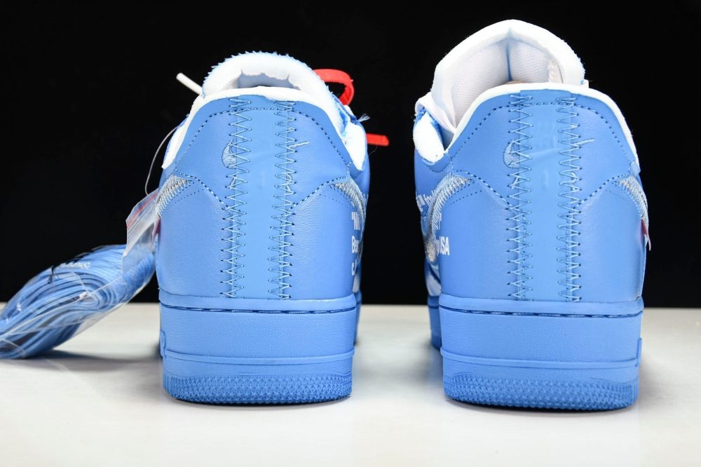 Off-White AF1 MCA University Blue - Image 7