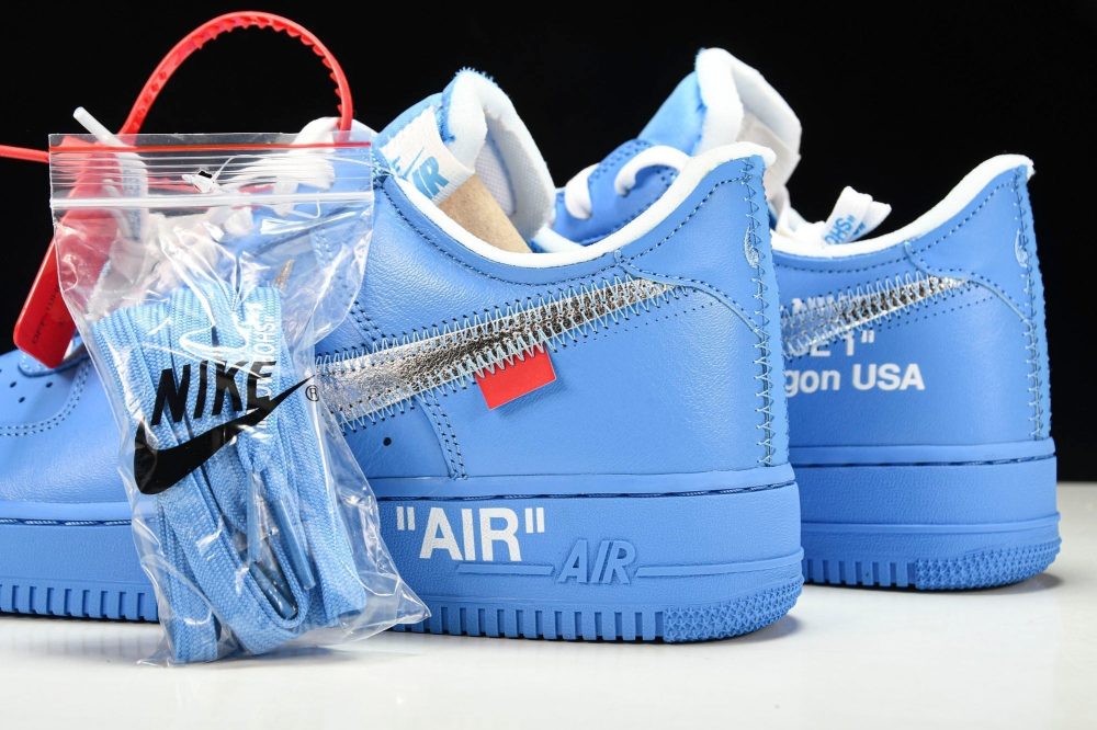 Off-White AF1 MCA University Blue - Image 8
