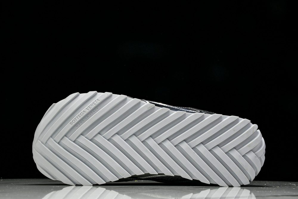 Вottega Veneta Orbit Sneaker 'Silver Grey' - Image 7