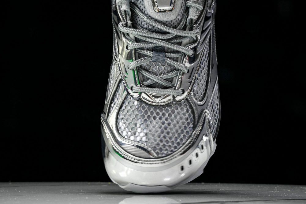 Вottega Veneta Orbit Sneaker 'Silver Grey' - Image 6