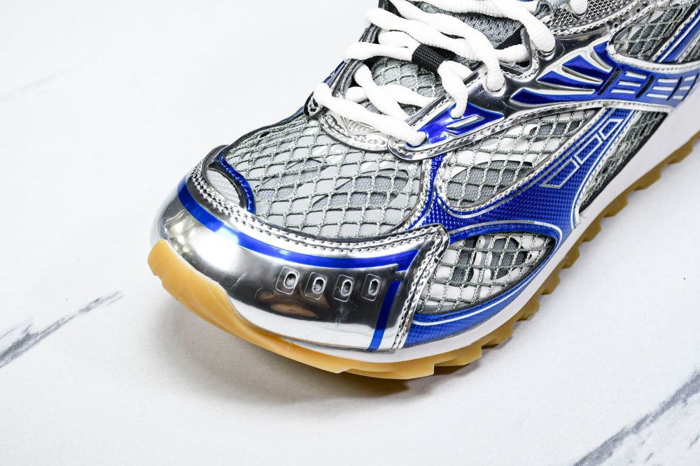 Вottega Veneta Orbit Sneaker 'White Blue' - Image 14