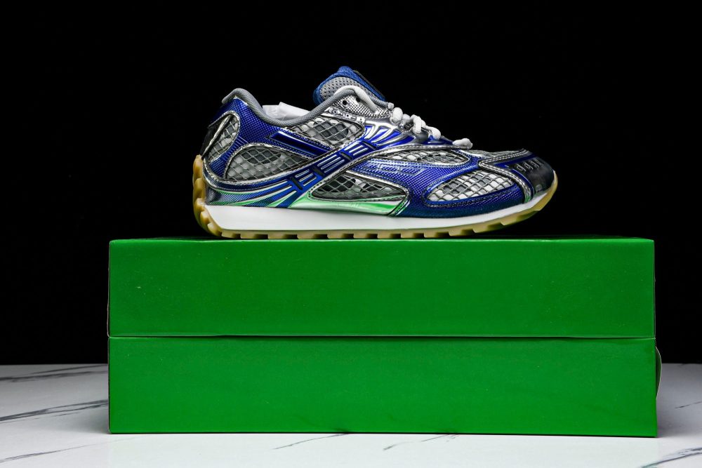 Вottega Veneta Orbit Sneaker 'White Blue' - Image 22