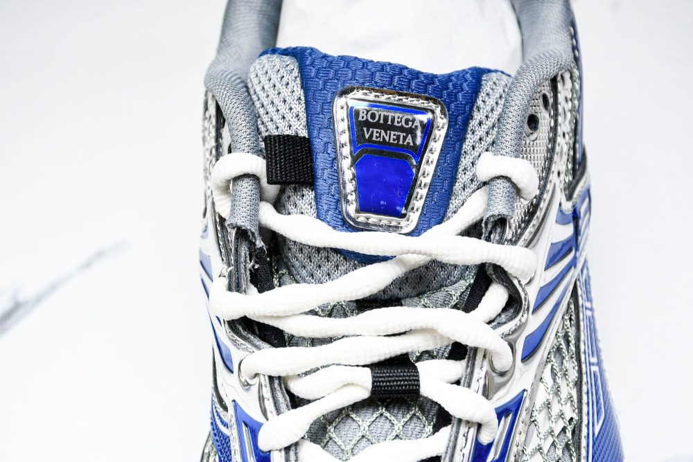 Вottega Veneta Orbit Sneaker 'White Blue' - Image 9