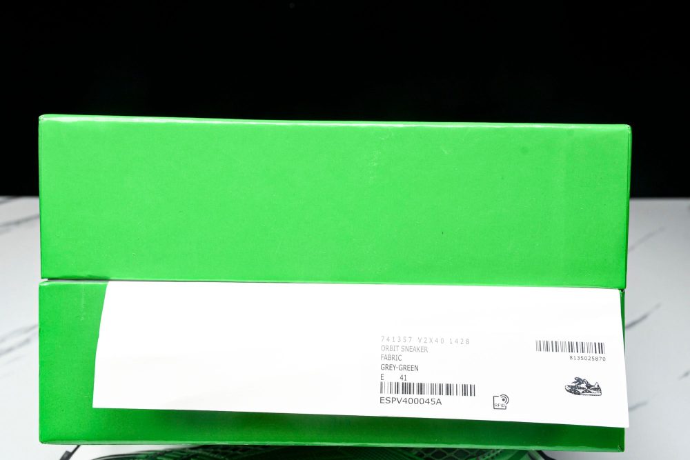 Вottega Veneta Orbit Sneaker 'White Green' - Image 32