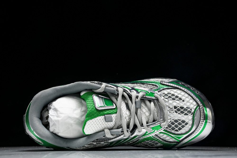 Вottega Veneta Orbit Sneaker 'White Green' - Image 7