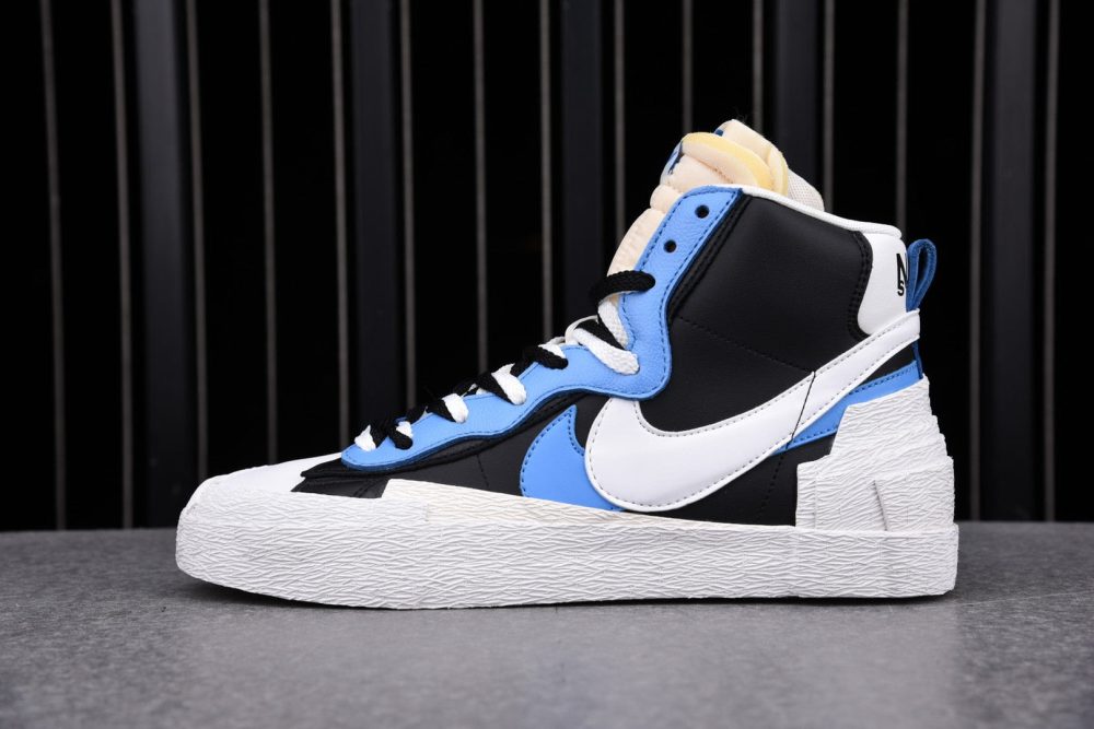 Sacai x Blzr Mid 'Black Blue'