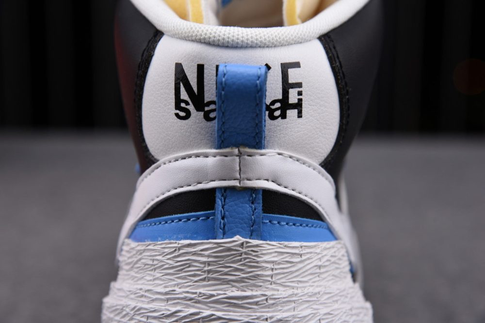 Sacai x Blzr Mid 'Black Blue' - Image 12
