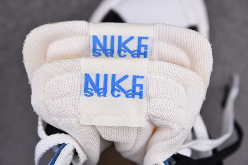 Sacai x Blzr Mid 'Black Blue' - Image 13