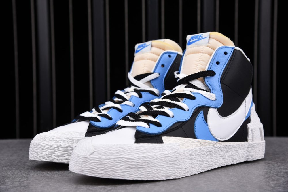 Sacai x Blzr Mid 'Black Blue' - Image 15