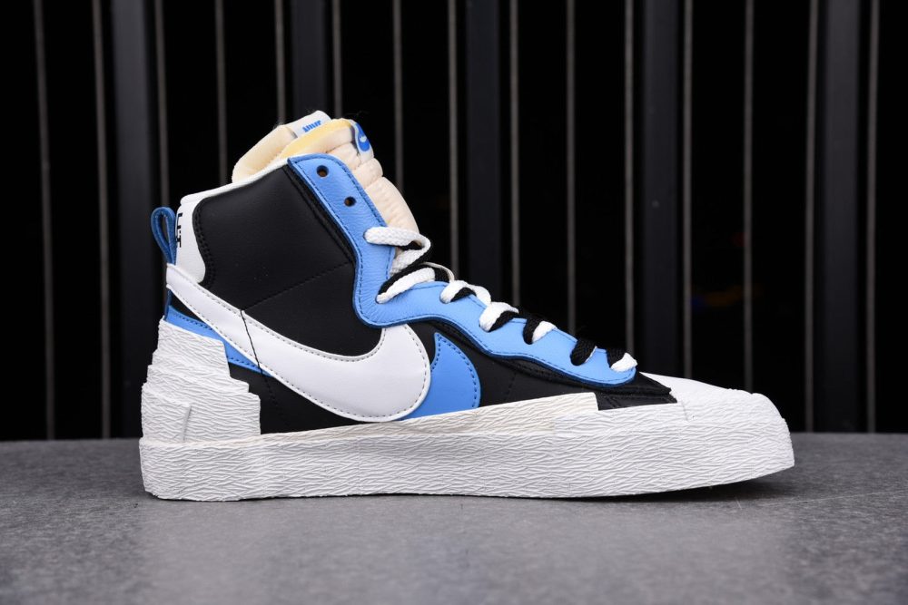 Sacai x Blzr Mid 'Black Blue' - Image 2