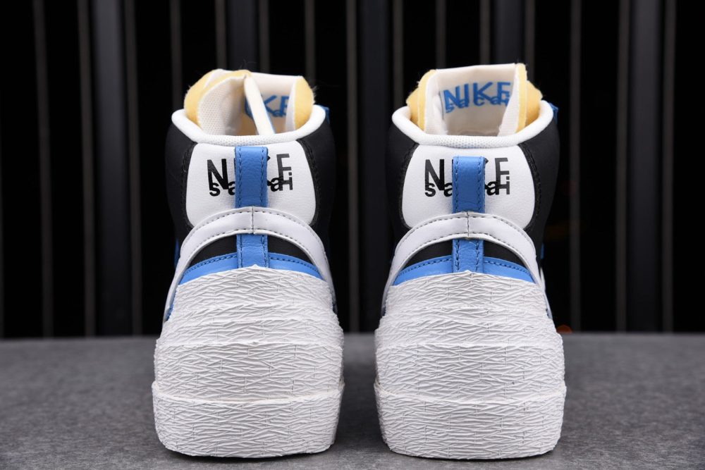 Sacai x Blzr Mid 'Black Blue' - Image 6