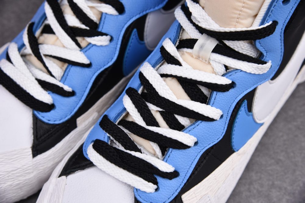Sacai x Blzr Mid 'Black Blue' - Image 8