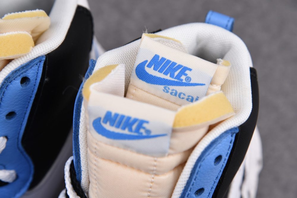 Sacai x Blzr Mid 'Black Blue' - Image 9
