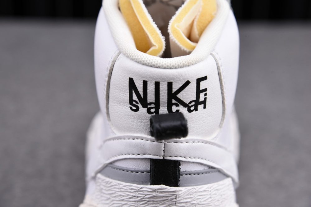 Sacai x Blzr Mid 'White Grey' - Image 11