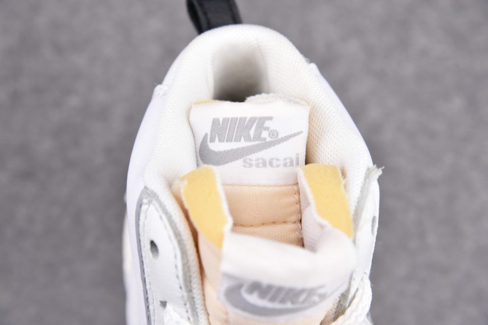 Sacai x Blzr Mid 'White Grey' - Image 12
