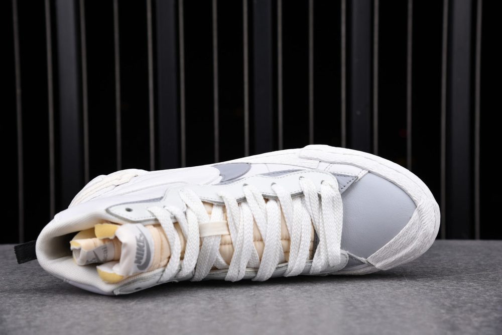 Sacai x Blzr Mid 'White Grey' - Image 3