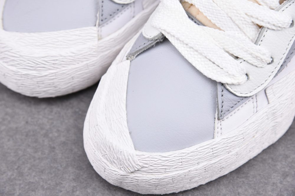 Sacai x Blzr Mid 'White Grey' - Image 7