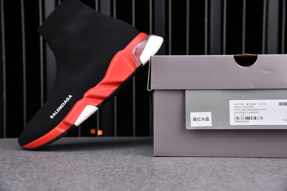 Speed Trainers “Black Red Clear Sole” - Image 12
