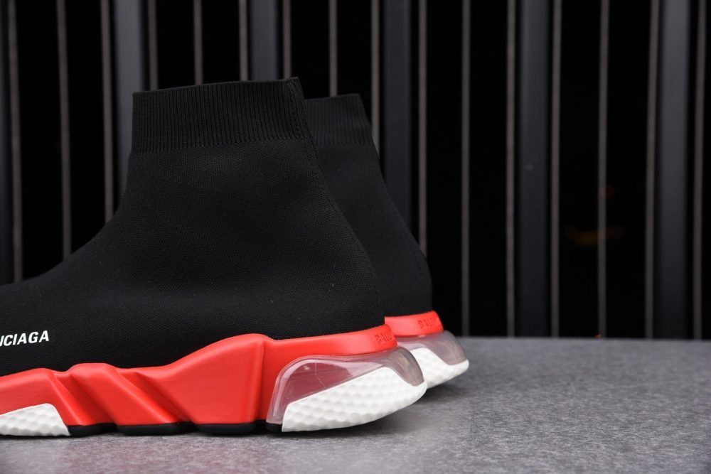 Speed Trainers “Black Red Clear Sole” - Image 4