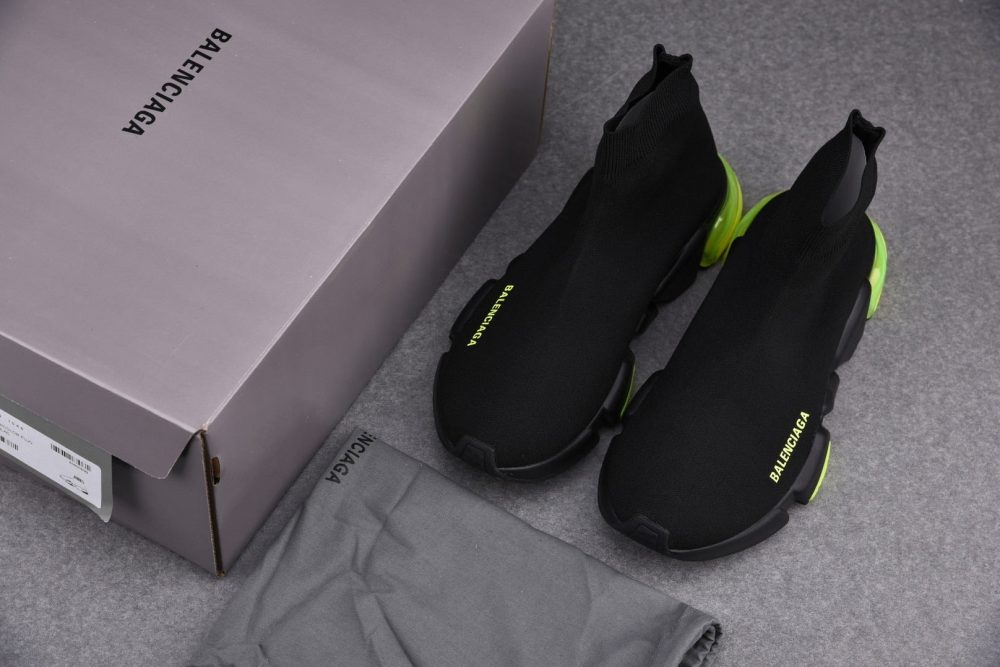 Speed Trainers “Black Yellow Fluo Clear Sole” - Image 12