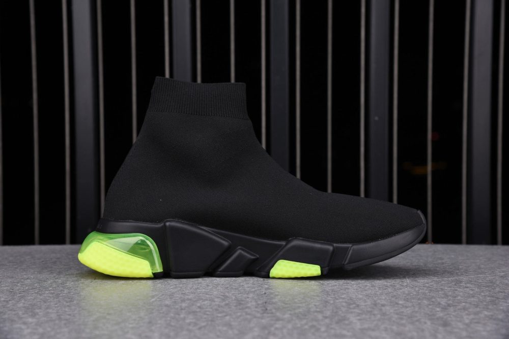 Speed Trainers “Black Yellow Fluo Clear Sole” - Image 2