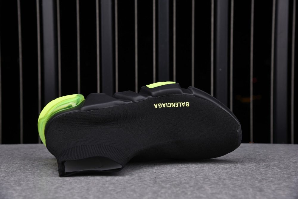 Speed Trainers “Black Yellow Fluo Clear Sole” - Image 3