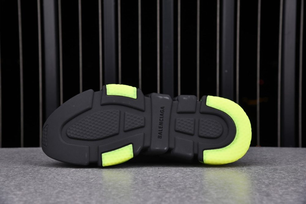 Speed Trainers “Black Yellow Fluo Clear Sole” - Image 4