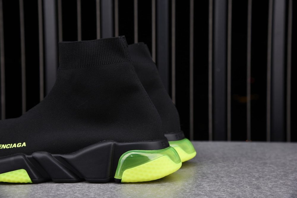 Speed Trainers “Black Yellow Fluo Clear Sole” - Image 5