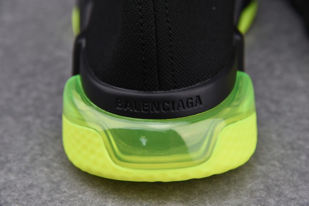 Speed Trainers “Black Yellow Fluo Clear Sole” - Image 7