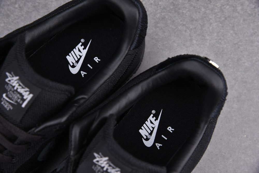 Stussy AF1 Low 'Triple Black' - Image 9