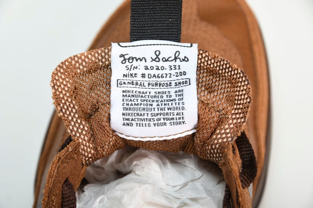 Tom Sachs x NkCrft 'General Purpose Shoe' Brown - Image 12