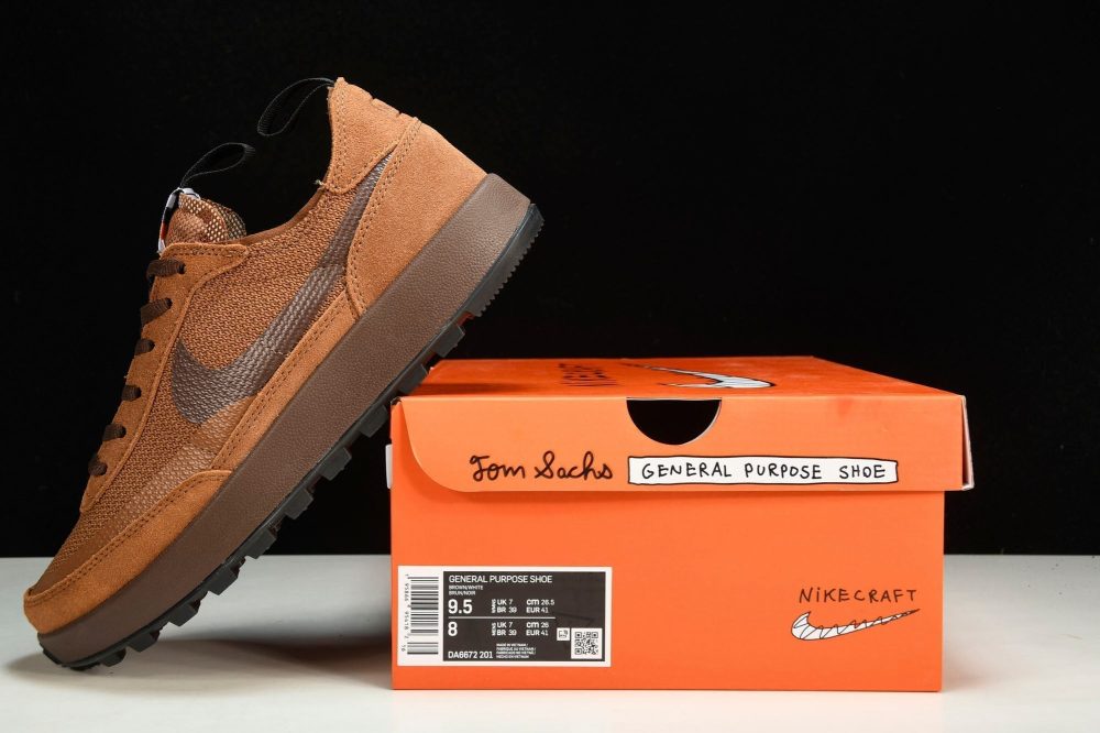 Tom Sachs x NkCrft 'General Purpose Shoe' Brown - Image 21