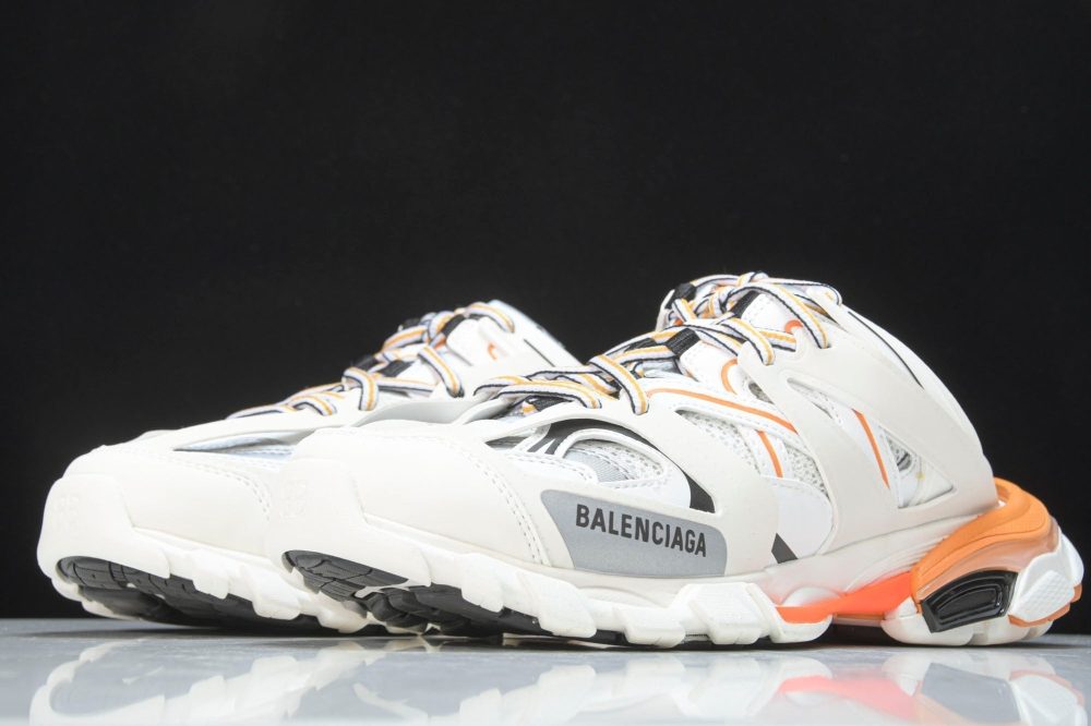 Track Mule 'White Orange' - Image 2